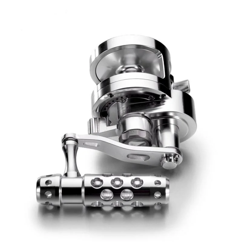 kawa Ocea Jigging Reel Metal Body 2000/3000 Slow Jigging Reel Overhead Level Drag 22/24kg Bearing 7+1Ratio 4.5:1 Ocean Boat Reel