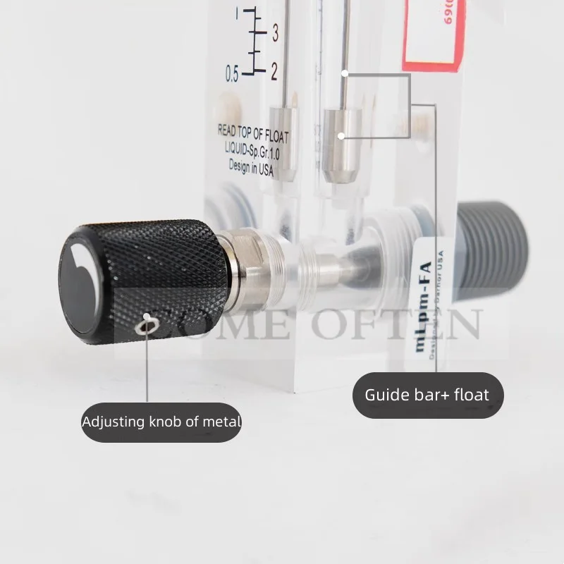 Plexiglass Surface Plate Nitrogen Oxygen Water Liquid Float Flowmeter With Regulator FA-15T Sigal Scale LPM LPH flow meter water flow meter turbine flow meter digital turbine flow meter