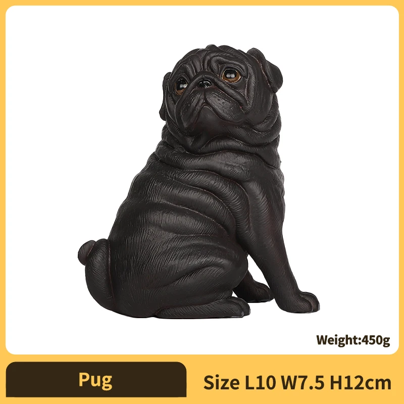 Realistic Dog Figurine Action Figure - Collectible Decorative Ornament, Ideal Gift