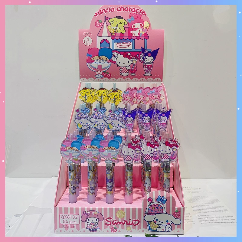 54pcs-sanrio-gel-pen-cartoon-kuromi-hellobykitty-mymelody-05mm-penna-cute-student-school-forniture-di-cancelleria-per-ufficio-reward-gift-kid