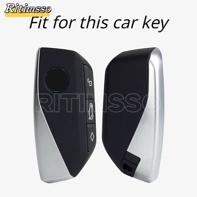 Transparent Soft TPU Car Smart Key Cover Case - Premium Accessories