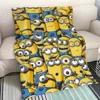 Nap Blanket King Size Minions Throw Blanket for Sofa Luxury Bedding Cobija Fluffy Soft Blankets & Throw Interior for Home Knee 1
