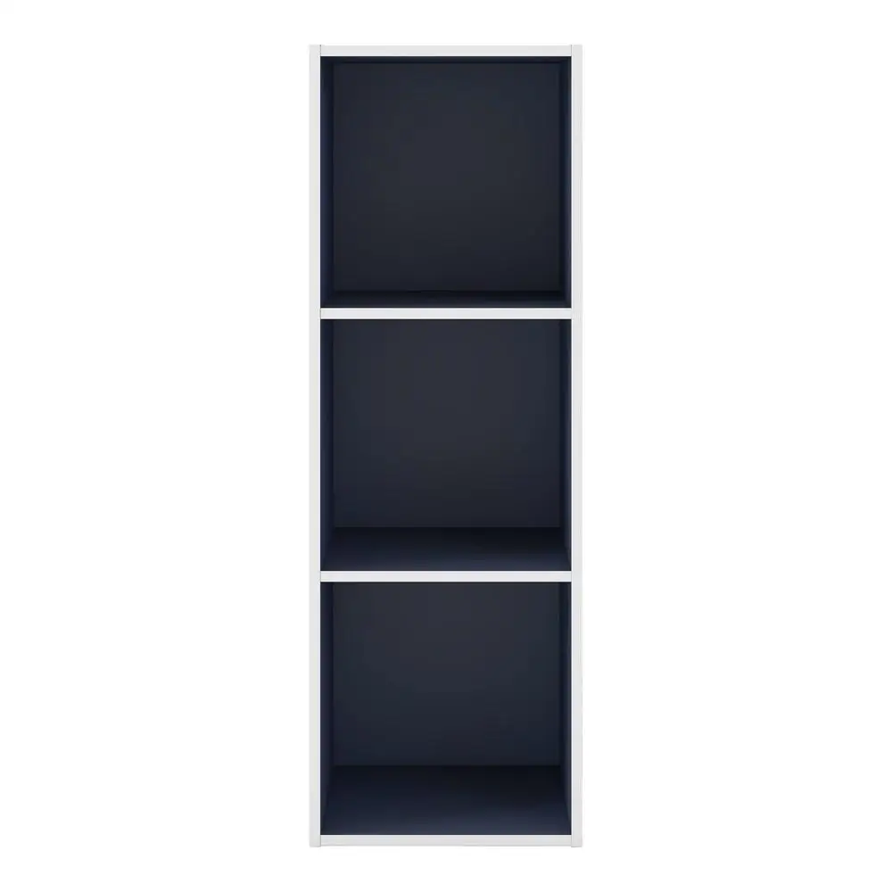 Stackable Cube Storage Shelves Wood Bookcase Modern Organization Solution Living Room Office Dorm Room Easy Assembly 6