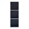 Stackable Cube Storage Shelves Wood Bookcase Modern Organization Solution Living Room Office Dorm Room Easy Assembly 6