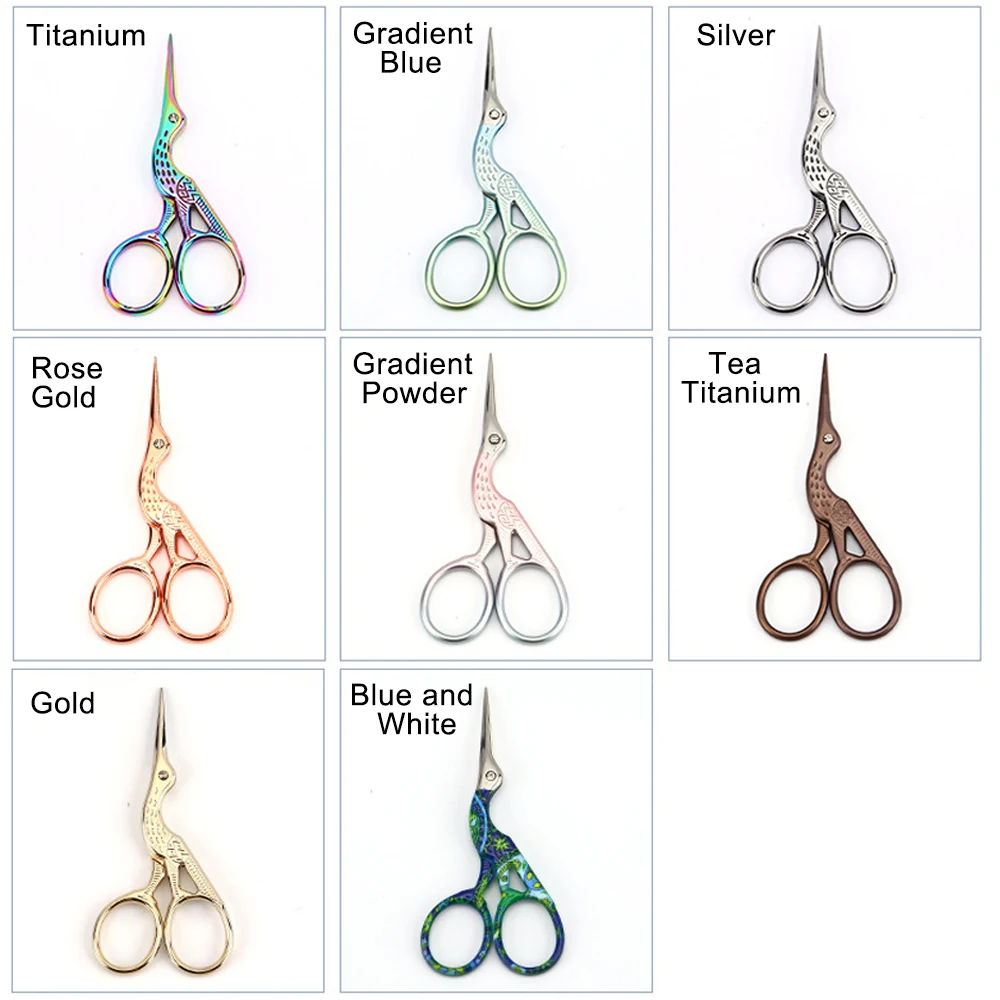 Stainless Steel Safe Eyebrow Scissors Shaping Nose Eye Brow Trimmer Shaver Face Hair Removal Blades Cutter Woman Makeup Tools 3