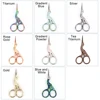 Stainless Steel Safe Eyebrow Scissors Shaping Nose Eye Brow Trimmer Shaver Face Hair Removal Blades Cutter Woman Makeup Tools 3