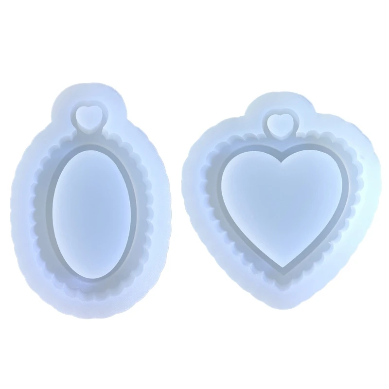 

Pendant Moulds Keychain Mould Clay Molds DIY Chocolate Moulds Silicone Material