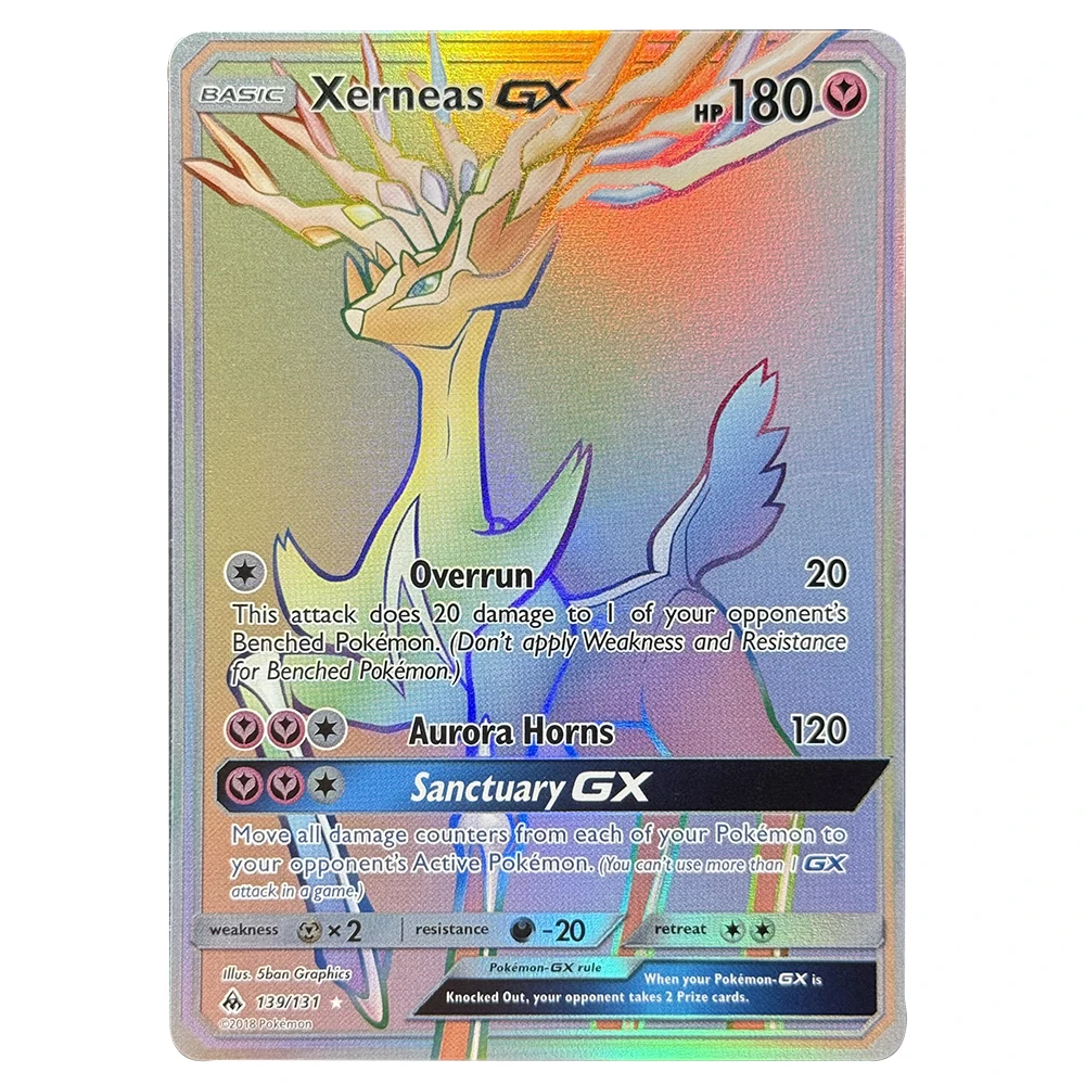 Pokemon Proxy Cards Shining Rayquaza Greninja-GX Leafeon