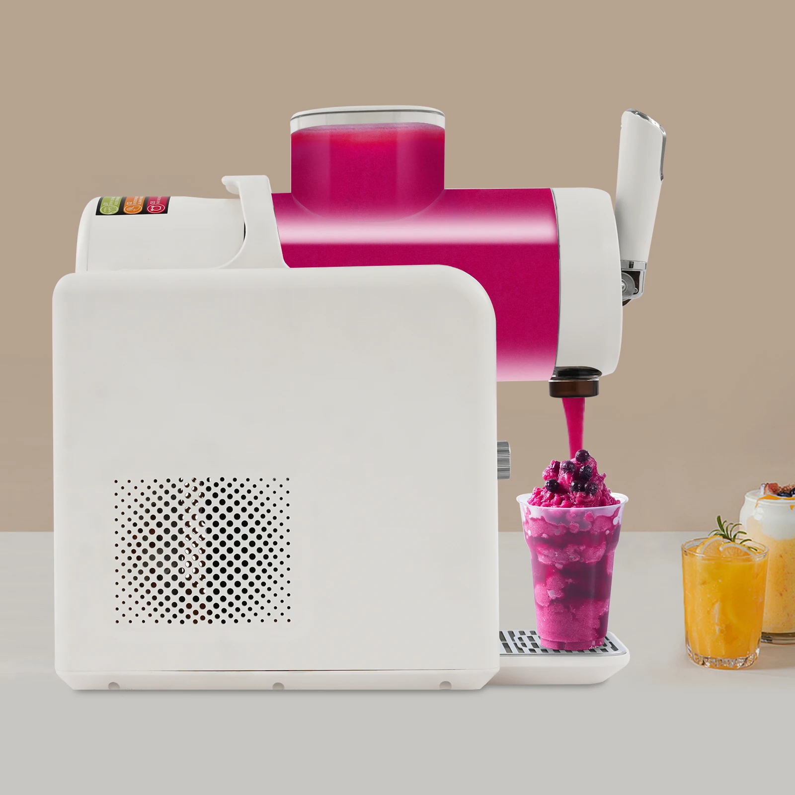 Frozen Dink Machine with 5 Modes Shaved Ince Machine for Home Self-Cleaning 0.48Gal Capacity for Milkshake Ice Cream