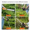 Electric Hedge Trimmer with Rechargeable Battery - Garden Pruning Tool for Tea Tree Cutting and Branch Trimming 3