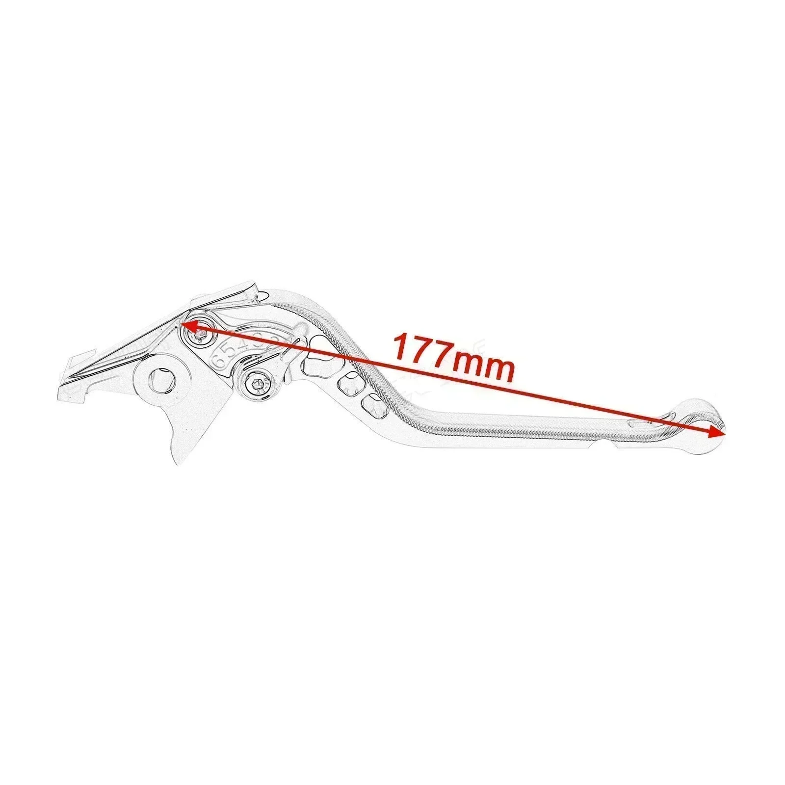Leve Freno Frizione Moto 3D Lunghe per Ducati 1198/S/R 09-11 M1100/S/EVO MONSTER STREETFIGHTER/S 09-13 Diavel/Carbon/XDiavel/S - immagine 5