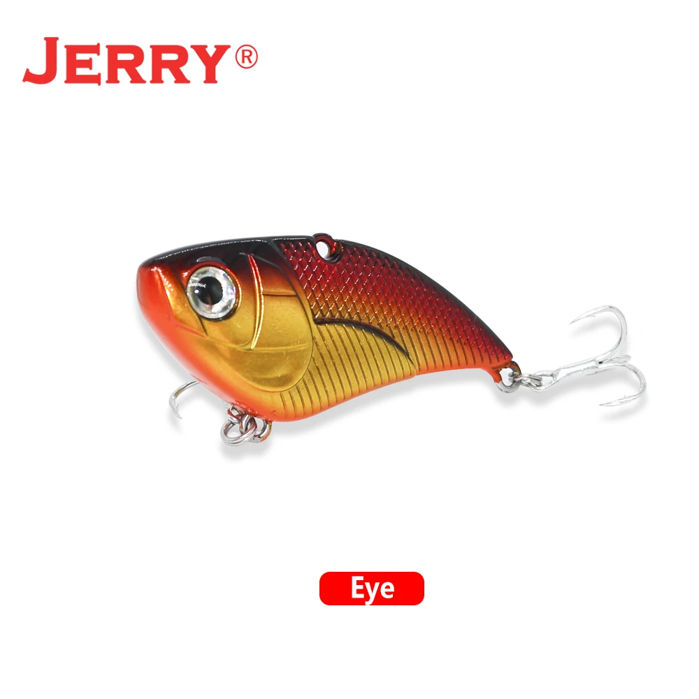 JERRY 5cm 13.5g Sinking Lipless Crankbait Wobblers Pike Walleye Hard Bait  Suspended Fishing Lures VIB - AliExpress