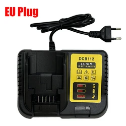 Versatile Multi - Voltage Battery Charger for Dewalt Power Tools (No Battery Included) (EU Plug)