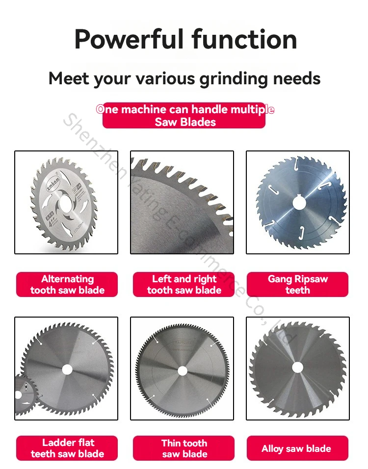 550W High-precision Alloy Saw Blade Grinding Machine, Saw Blade Grinding Machine