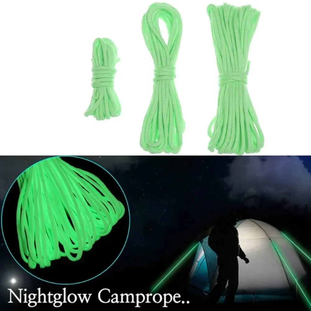 Paracord rope braided paracord paracord accessories 10m paracord 550 camping survival glow rope lanyard EDC glowing parachute 9 shares outdoor cord accessories climbing hiking