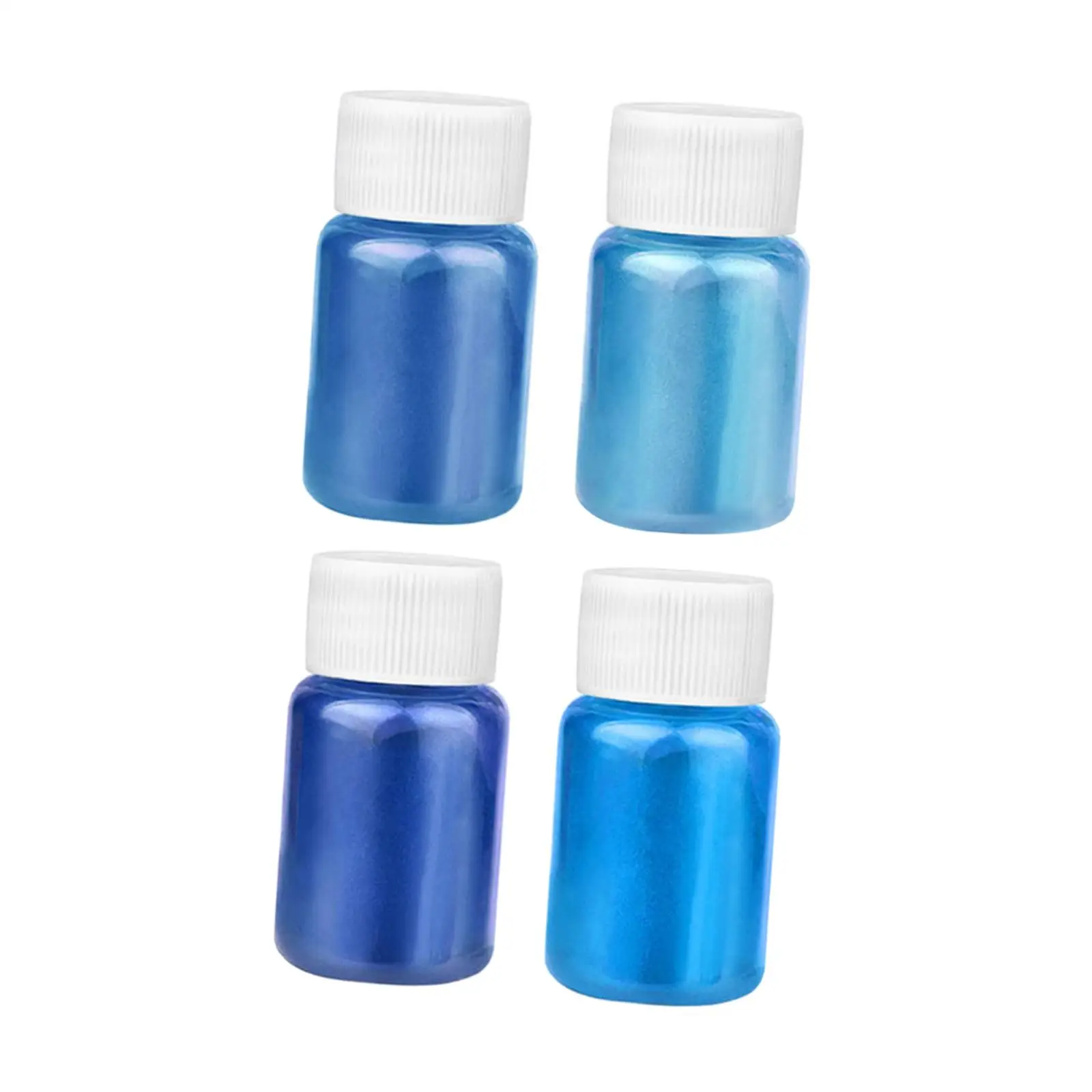 4Pcs 진주 빛 운모 가루 에폭시 수지 염료 4 색 쉬머 글리터 파우더 DIY 양초 만들기 비누 만들기 페인트 쥬얼리