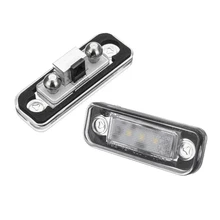 

Car License Plate Light Led License Plate Lights 2pcs Error Free For Mercedes Benz W203 5d W211 W219 R171 Car Lamp Accessories