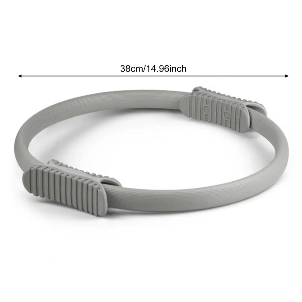 Women Yoga Pilates Ring Handle Leg Toning Inner Thigh Pelvic Floor Exercise Yoga Circle Home Gym Fitness Ring Body Building