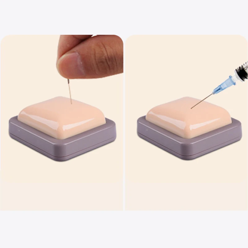 

Skin Silicone Model Plastic Intramuscular Injection Training Pad Nurse Student Training Practice