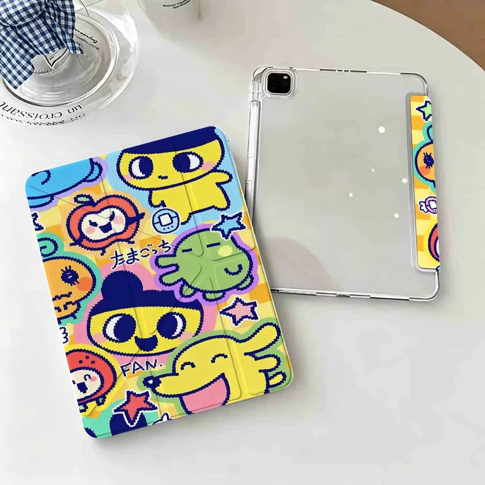 Charming Cartoon Tablet Case with Pen Slot and Protective Cover