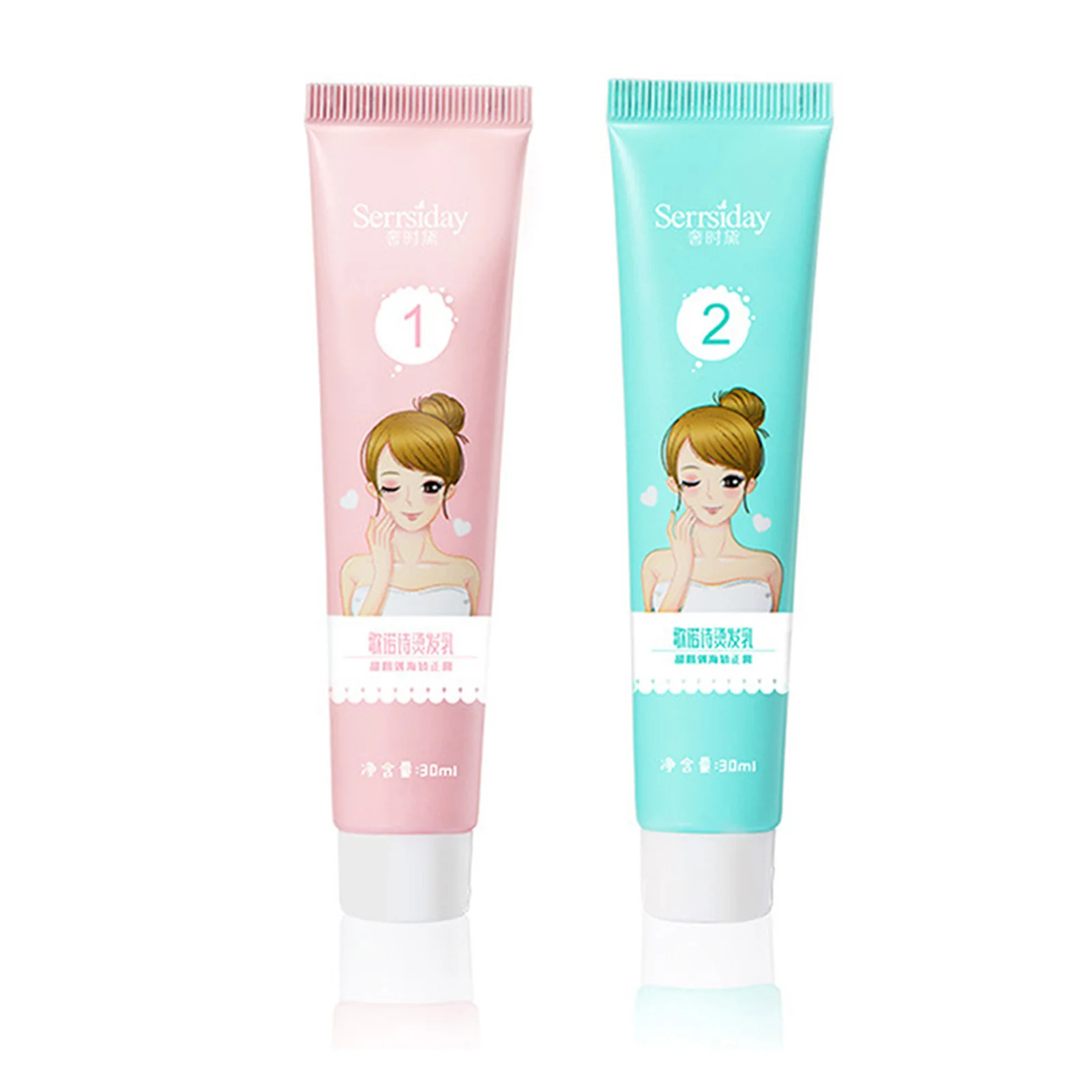 Protein Hair Softener For Bangs Correction Nourish Repair Hair Cream For Wavy Bangs