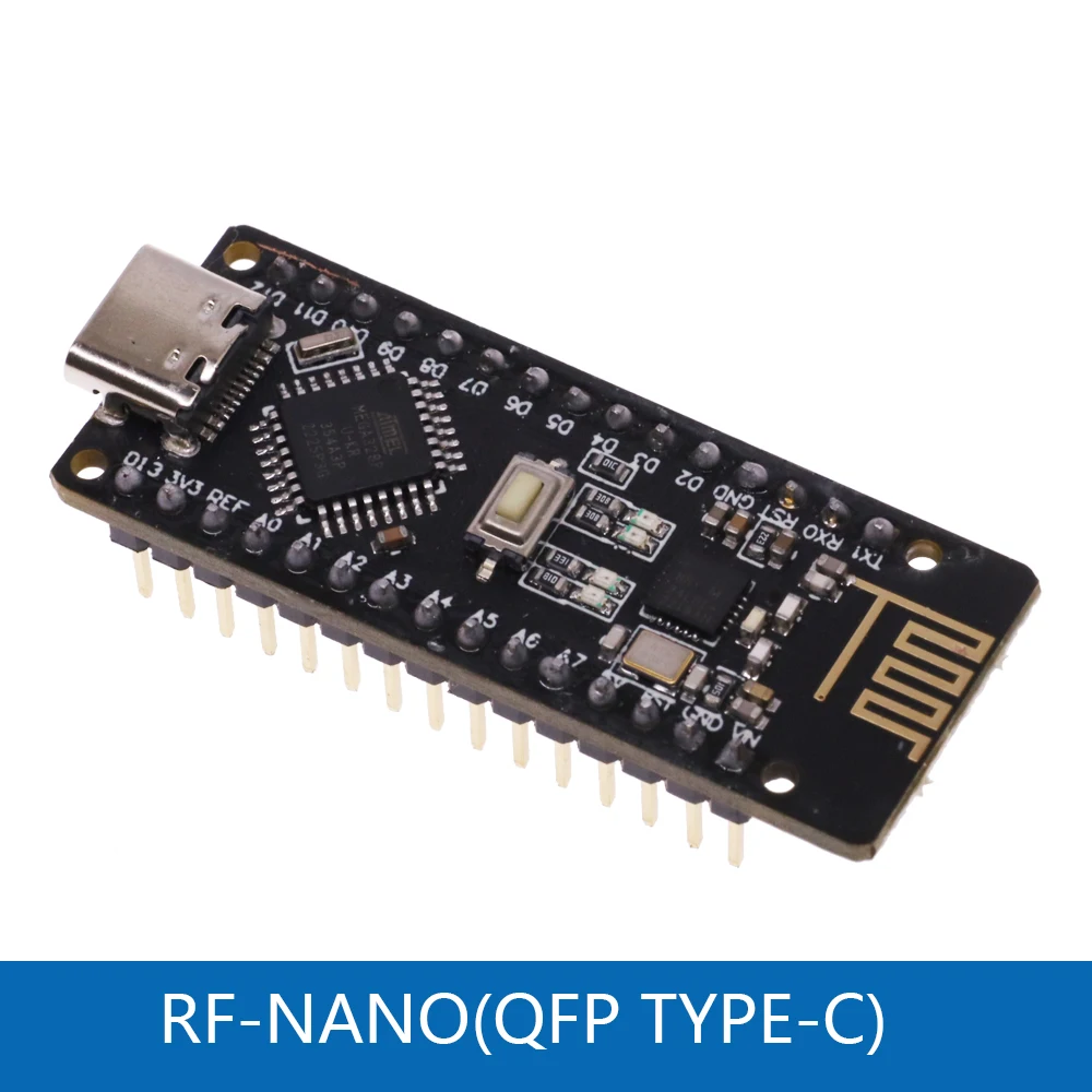 Nano Board with Enhanced Wireless Connectivity, Type-C USB, ATmega328P Processor