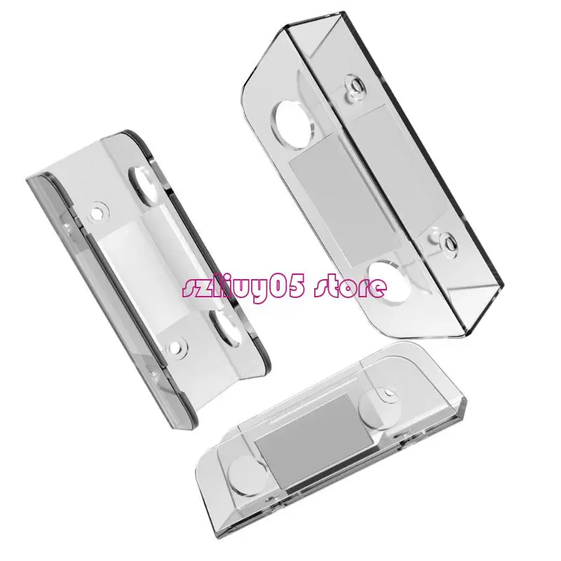 E28E 공간 절약 벽 마운트 노트북 스탠드 인체 공학적 조절 가능한 디자인의 책상 아크릴 컴퓨터 홀더