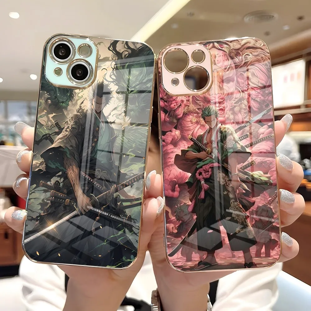 Custodia Per Telefono Pirate Monkey D Rufy Roronoa Zoro Per Samsung S24 S23 S22 S21 S20 S20Fe S10 Plus Custodia In Silicone Elettrolitico