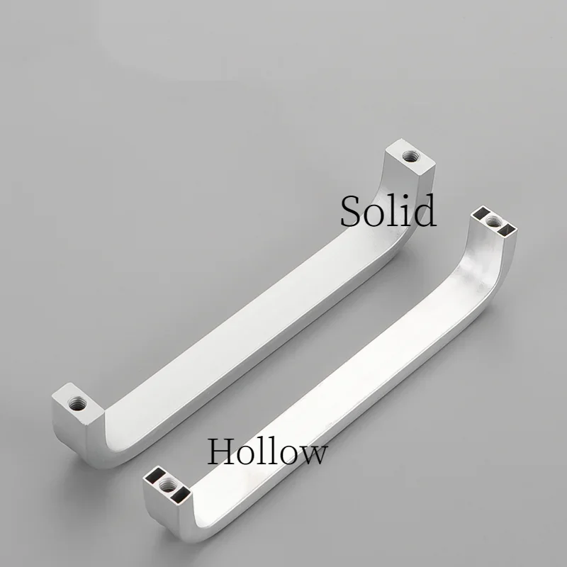 Furniture Handles Kitchen Door Handles 4/6/8/10/12 Inches Gold Black Silver Space Aluminum Handles Kitchen Door Cabinet Straight Handle Pull Knobs Furniture Hardware