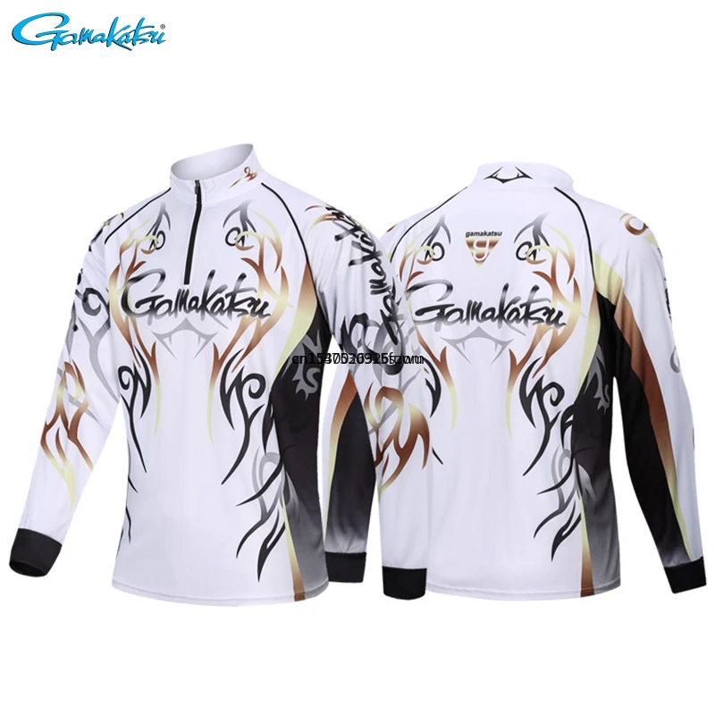 New Summer New Fishing Clothing Anti-uv Sun Protection Fishing Shirt Breathable Quick Dry Outdoor Sports Fishing Clothes