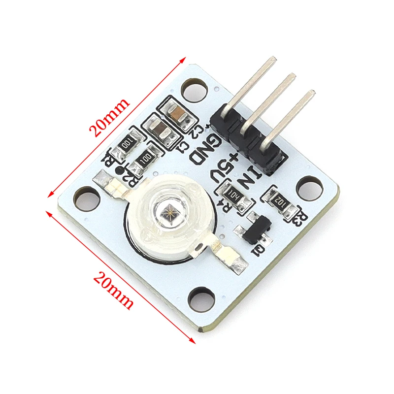 LED 적외선 원격 제어 송신기 1W 3W 고출력 적외선 송신기 모듈 940nm(텔레비전 및 에어컨용)