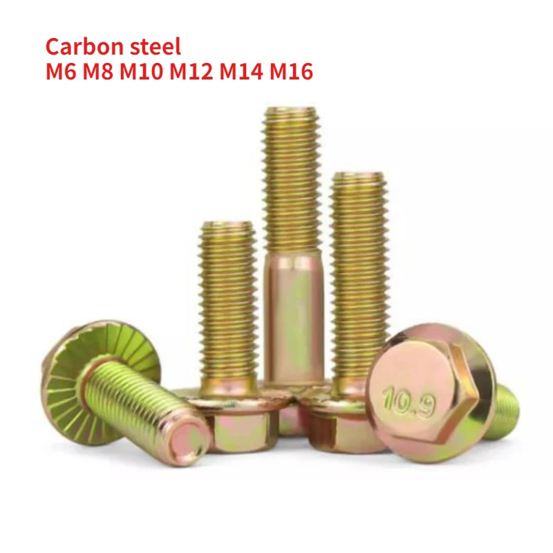 1-40Uds.TornillosdesuperficiedebridadentadaHexagonalchapadaenZincdegrado10,9dealtaresistenciaM6M8M10M12M14M16-AliExpress13