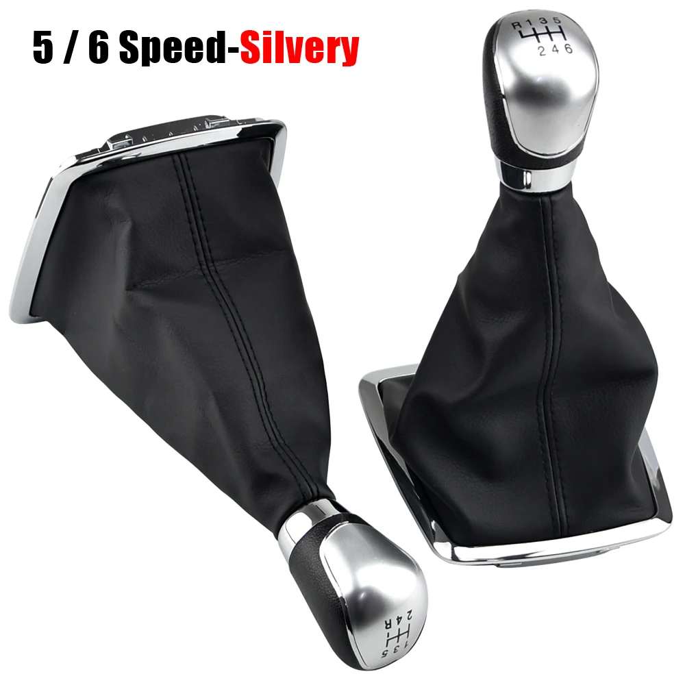 Manchon Levier De Vitesse Cuir PU Pour Ford Focus 2005-2012 – Anti-poussière, Remplacement Facile, Look Luxe