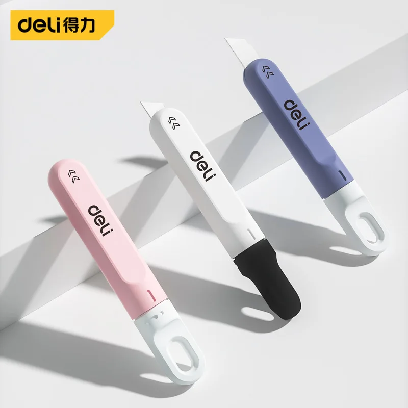 문구 휴대용 다용도 나이프, 카와이 나이프, 언박싱 커터, 선물 상자 포장 크기 95mm * 15.5mm, 편리한 보관