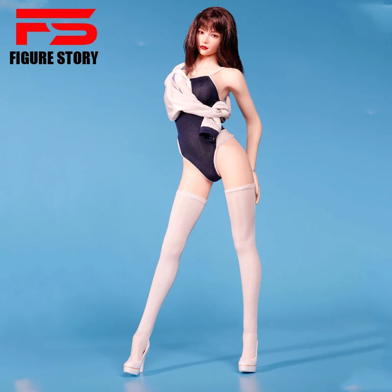 

SA Toys SA048 масштаб 1/6, Женский школьный купальник, Солнцезащитная одежда, набор носков, модель для 12 дюймов TBL S10D, фигурка солдата, тело