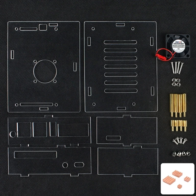 VisionFive2 MotherboardBox�� ���̽� TransparentAcrylic ���̽� ������ �ð� �� �� ���� �濭�� P9JB�� ���ԵǾ� �ֽ��ϴ�.