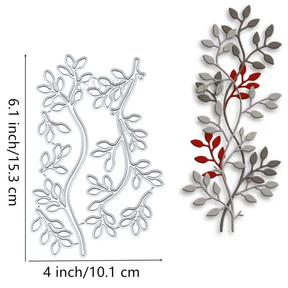 Floral Leaf Metal Cutting Dies Set for Crafting and Embossing - 2024 Edition (29 Unique Designs)