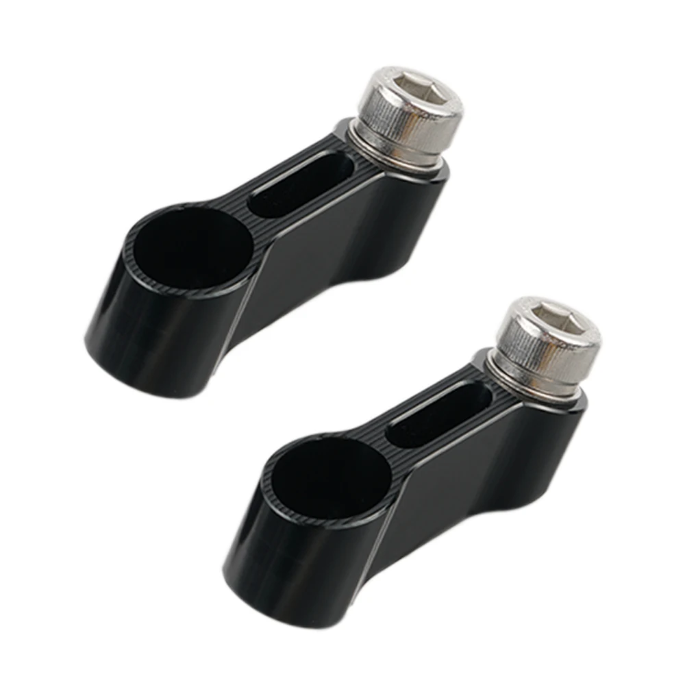 Universelle 10mm M10*1,25 Seitenspiegel-Erhöhungshalterungen für Honda VT750C VT1100C Shadow Ace Aero Spirit 750 1100 Sabre 1100 – Detail 2