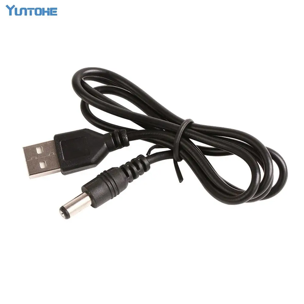 USB Power Charging Cable 80cm DC5.5mm*2.1mm USB TO DC 5.5*2.1 mm Power Cable jack 100pcs/lot