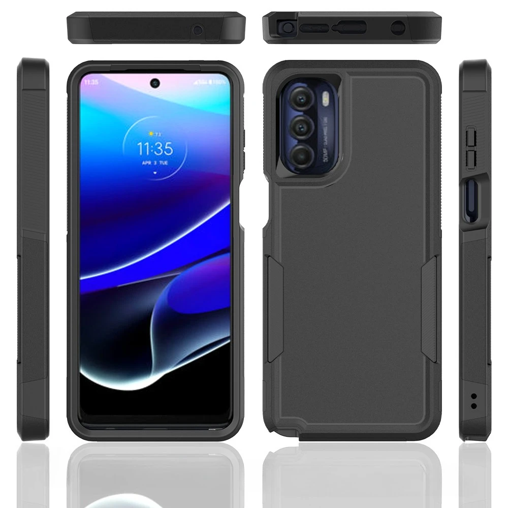 Dual Layer Shockproof Armor Phone Case - Enhanced Protection