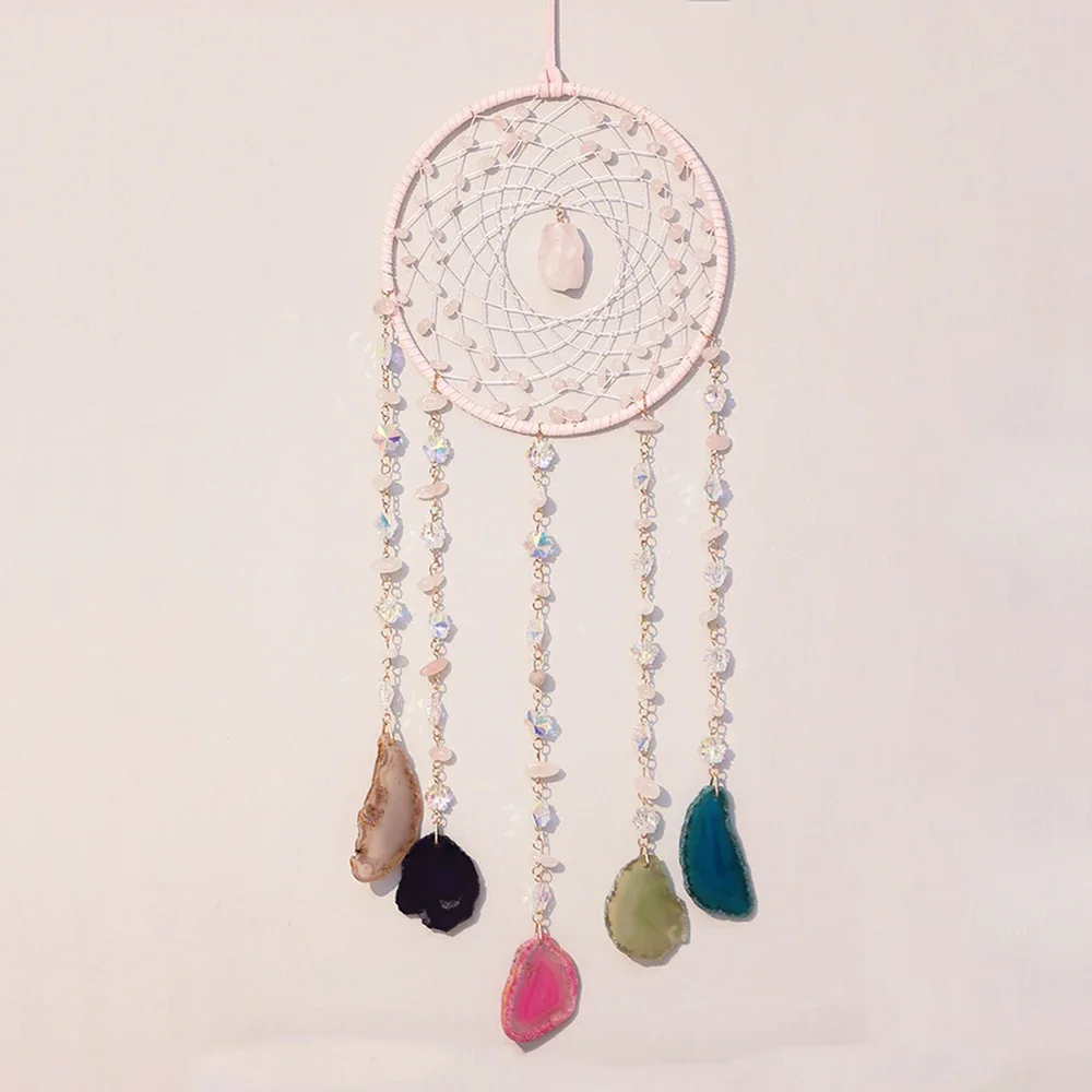 7 Chakra's Levensboom Vorm Dromenvanger Wanddecoratie Kristallen Slaapkamer