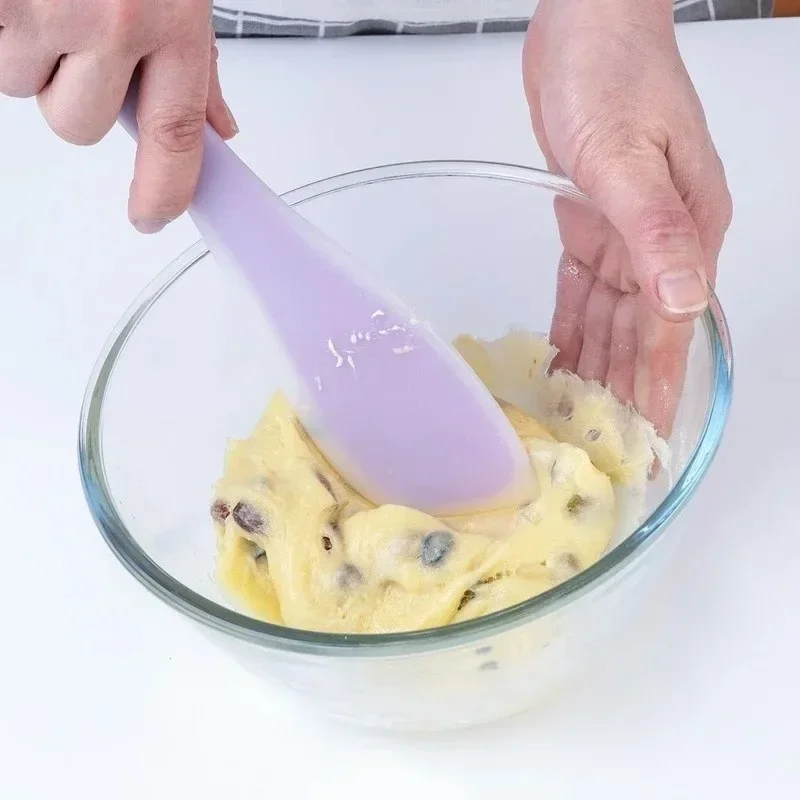 Silicone Spatula Silicone Scraper Cake Spatula Kitchen Multiple Silicone Spatula Espatula Cooking Kitchen Silicona Utensils Non-deformable Soft Baking Spatula butter scraper