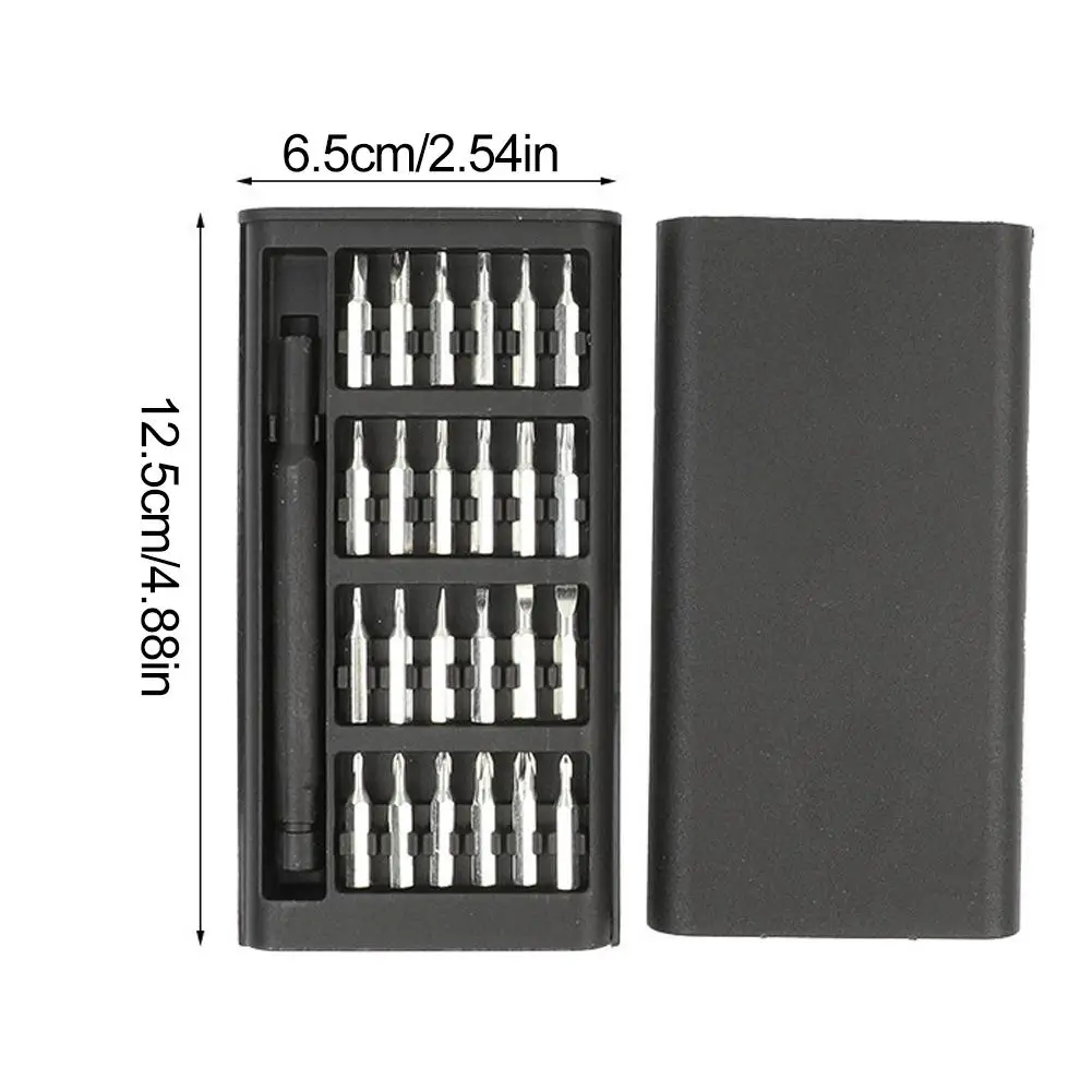 25-in-1 Mini-Schraubendreher-Set, Flachkopf- und Kreuzschlitz-Schraubendreher, geeignet für elektronische Produkte – Detail 18