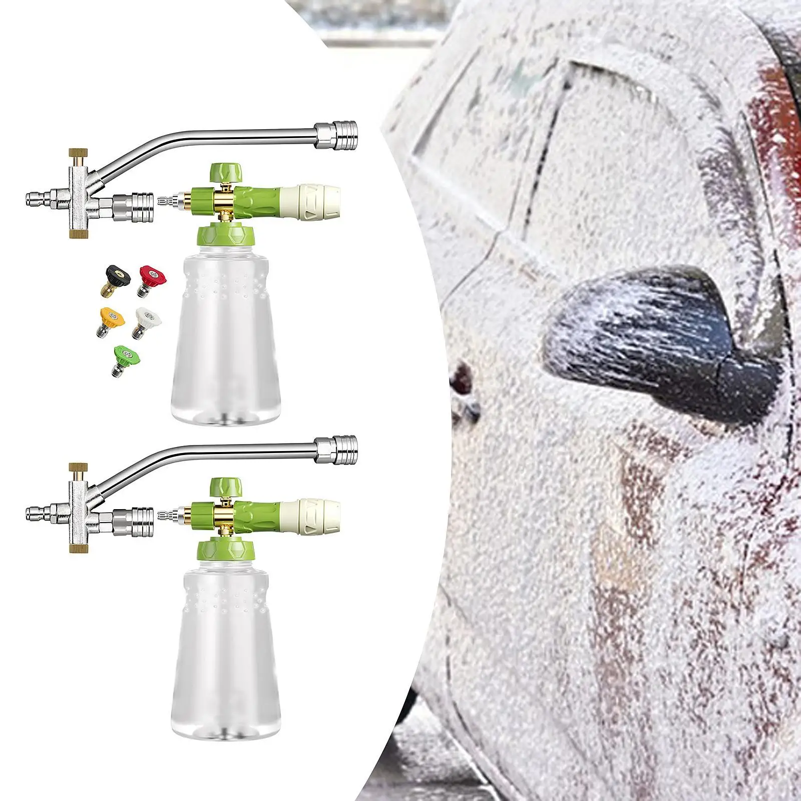 

Пенный распылитель, мойка высокого давления, высокопроизводительный прибор для чистки, полив из пены, ПКС, для полива сада и автомобиля