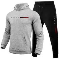 Hot Sale Men's Tracksuit Men Daily Comfortable Single Hooded Sportswear and Sweatpants Man Fashion Sports Suits Jogging Simple - Image 3
