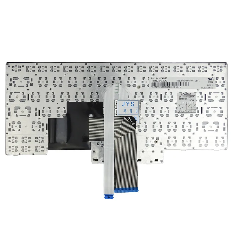 para Lenovo Thinkpad E430 E430c E330 E335 E435 S430 E445 L330 T430u Eua Teclado Layout do Laptop 04w2557 - Imagem 2