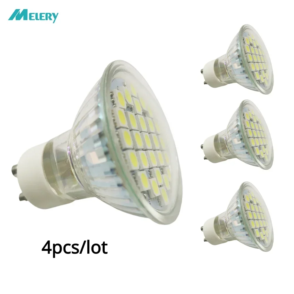 Gu10 Led Corn Bulb Spotlight Warm White 3000K Daylight 6500K Plafoniera 4W Equivalente 40W Lampada Da Tavolo Per Illuminazione Interna 4Pack