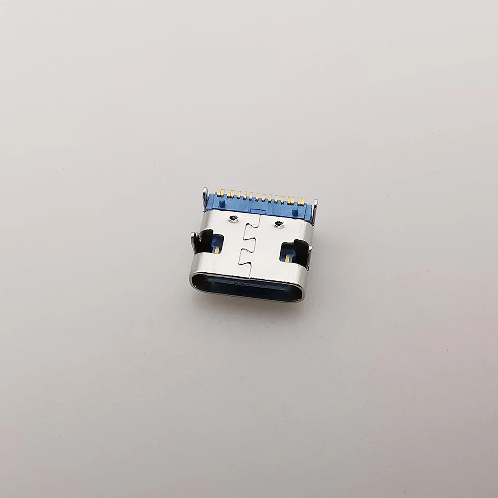 10Pcs USB 3,1 Typ C 16Pin Buchse PCB Löten Stecker Lade Port Jack SMD SMT DIY Reparatur Typ-C Adapter – Detail 3