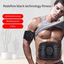 

Smart EMS Abdominal Muscle Stimulator Trainer Slimming Patch Weight Loss Intensive Cellulite Training Fitness Machine Massager