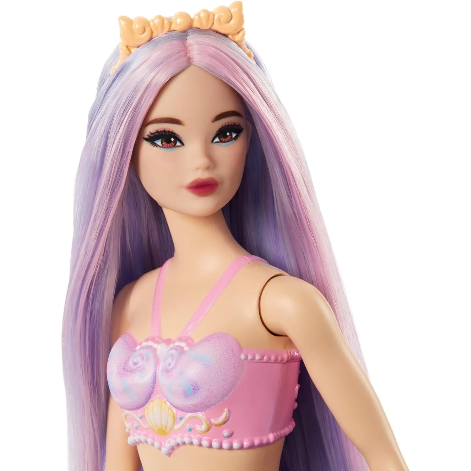 2025 New Original Mattel Barbie Mermaid Doll with Pink Hair Dolls for Girls Christmas Gifts Top Brand Toys for Children - Bilde 2